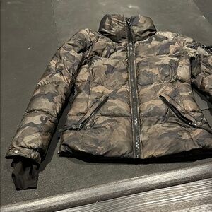SAM Camouflage Puffer Jacket in great used condition.